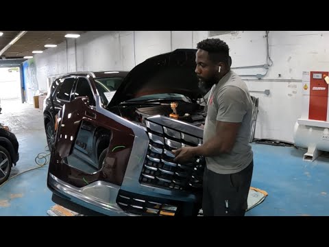 DIY 2022 Hyundai palisade how to remove the front bumper step by step instructions