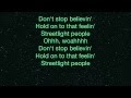 Journey - Don't Stop Believin' w/ Lyrics (Midnight ...