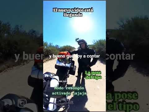 Perdido en un camino de La Toma en San Luis