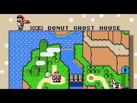 Super Mario World How to beat Donut Ghost House