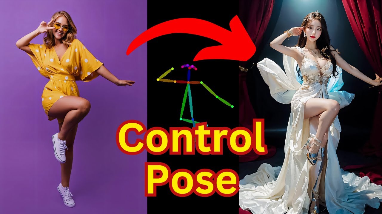 How To Use ControlNet OpenPose In Stable Diffusion To Transform Pose Into AI (Tutorial Guide)