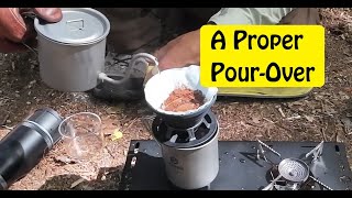 Gearatron Portabrew Pour Over Coffee Making System for the Woods or Anywhere