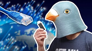 [問卦] 有沒有鴿子封包比網路傳輸速度還快的八卦