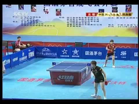 2012 China Warm-up Matches for Olympics: DING Ning - LIU Shiwen [6th Set]
