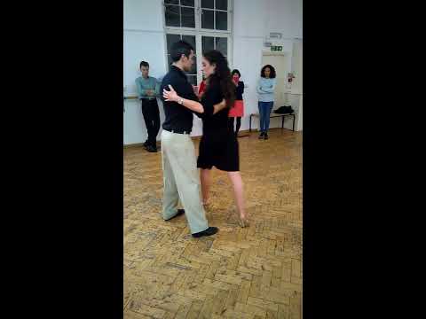 Filippo Monici y Maria Sinani Ocho LPTA Beginners lesson
