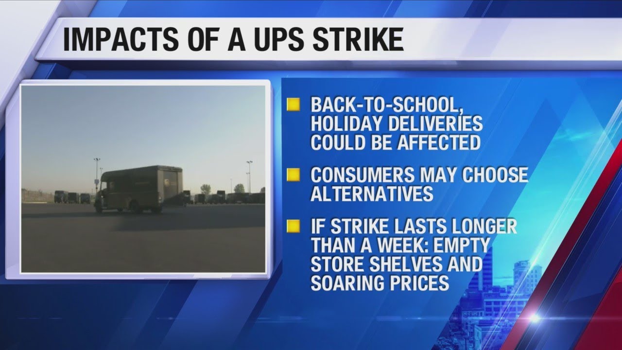 Unionized UPS workers could strike this summer