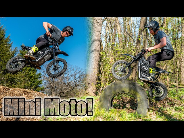 Mini EMOTO Tested on the Track, Trails, and Rocks - Qlife E8