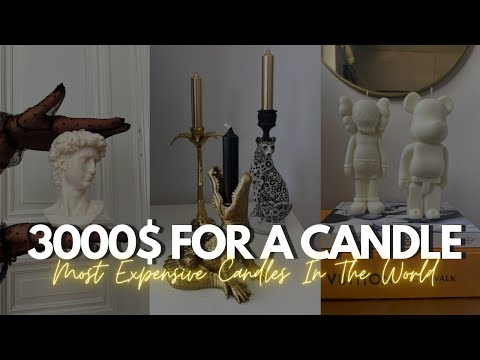 The best 17 highest-priced candles in the world. | TOP 17 |
