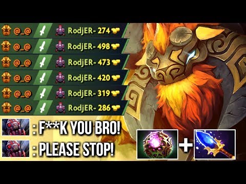 How To DELETE Brood EZ! Carry Earthshaker Scepter OC Build by SexyBamboe vs Divine Team Dota 2
