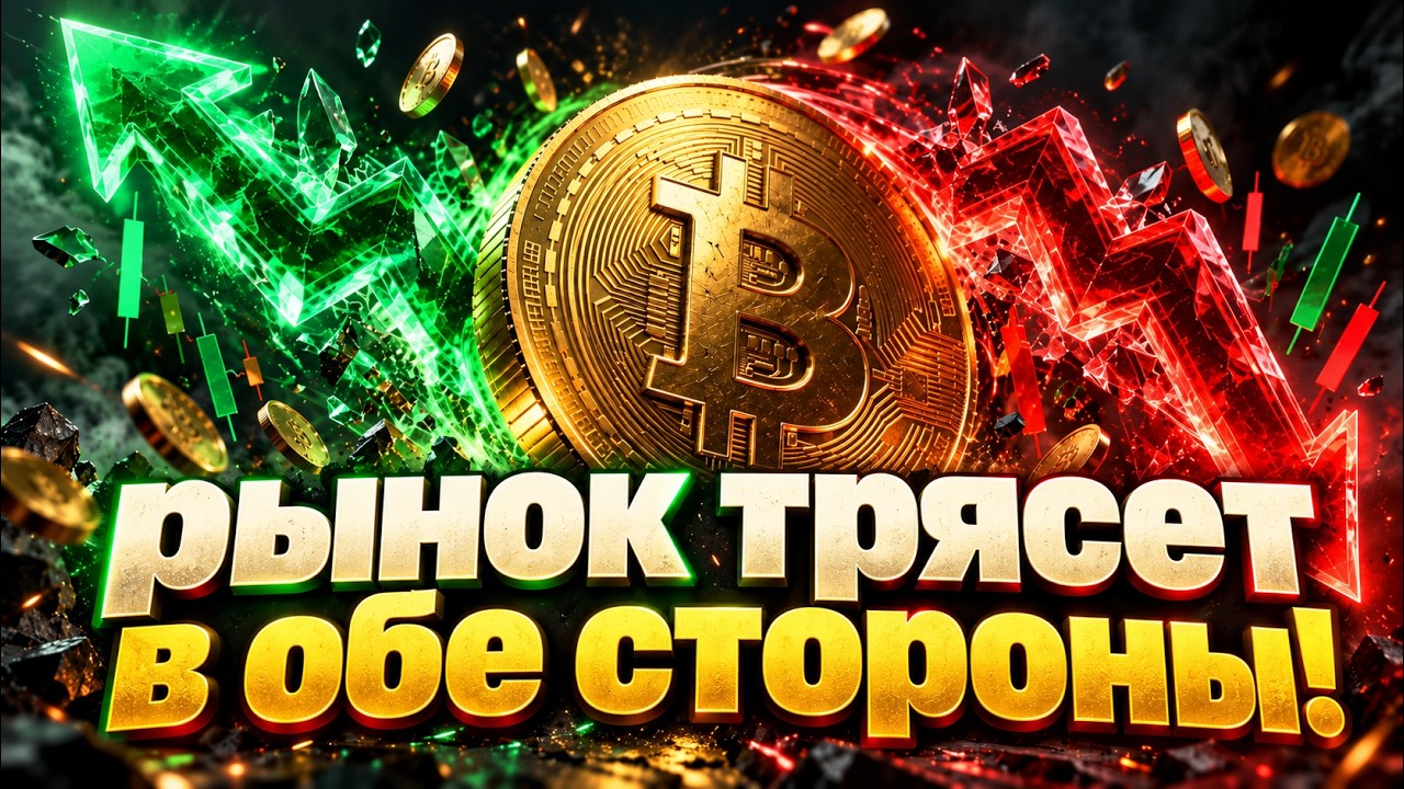 Биткоин дергает в обе стороны – это все обычно перед импульсом.