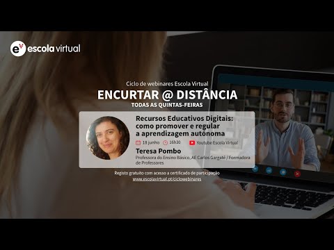 8.º webinar | Recursos Educativos Digitais: como promover e regular a aprendizagem autónoma