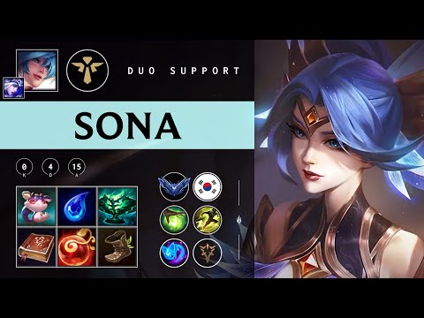 Sona Support vs Nautilus - KR Diamond Patch 25.23