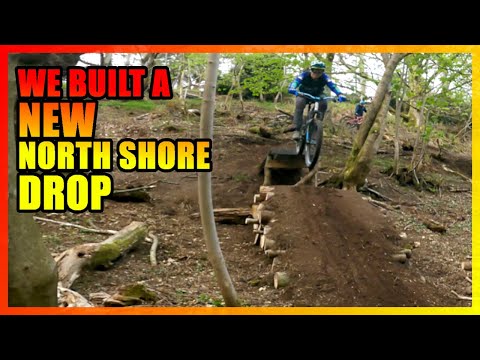 We built a NEW North Shore DROP and we ride it for the FIRST time!