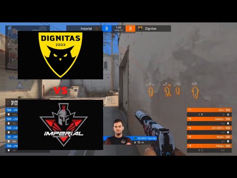 Dignitas vs Imperial - Nine To Five - DUST 2 map1 - HIGHLIGHTS l  xnd CSGO