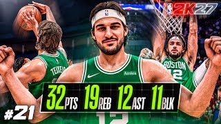 FIZEMOS UM QUÁDRUPLO DUPLO NA NBA | NBA 2K27 Modo Carreira (Ep.21)