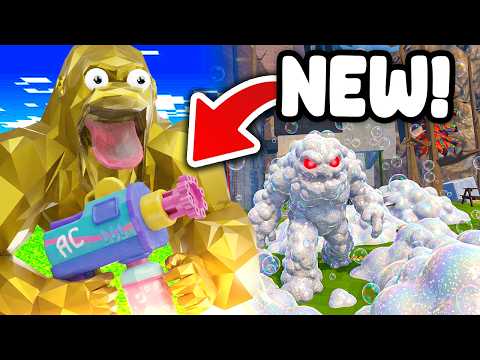 NEW BUBBLE GUN UPDATE is HIDING SECRETS in Animal Company!