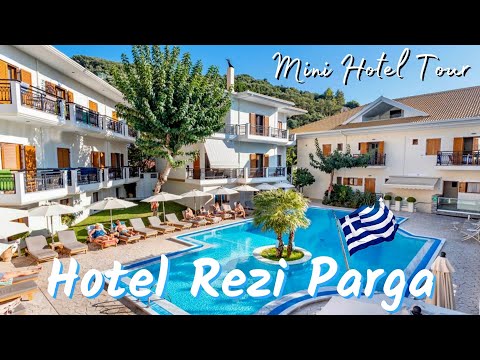 🇬🇷 HOTEL REZI PARGA GREECE ACCOMODATION MINI TOUR