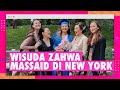 Cantik Berkebaya, Wisuda Zahwa Massaid Anak Reza Artamevia di New York