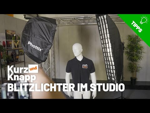 Alles über Blitze im Studio | Kurz und Knapp