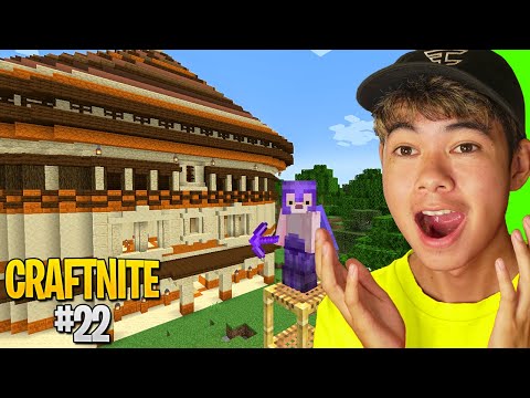 MEGA BUILD INTERIOR!! (Craftnite 2 Ep. 22)