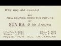Sun Ra, Afro-American Studies 198: The Black Man in the Cosmos [MUSIC VIDEO]