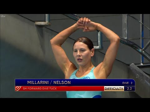 Lucrezia Millarini - The Games Synchronised Diving Dive 2 10th May 2022