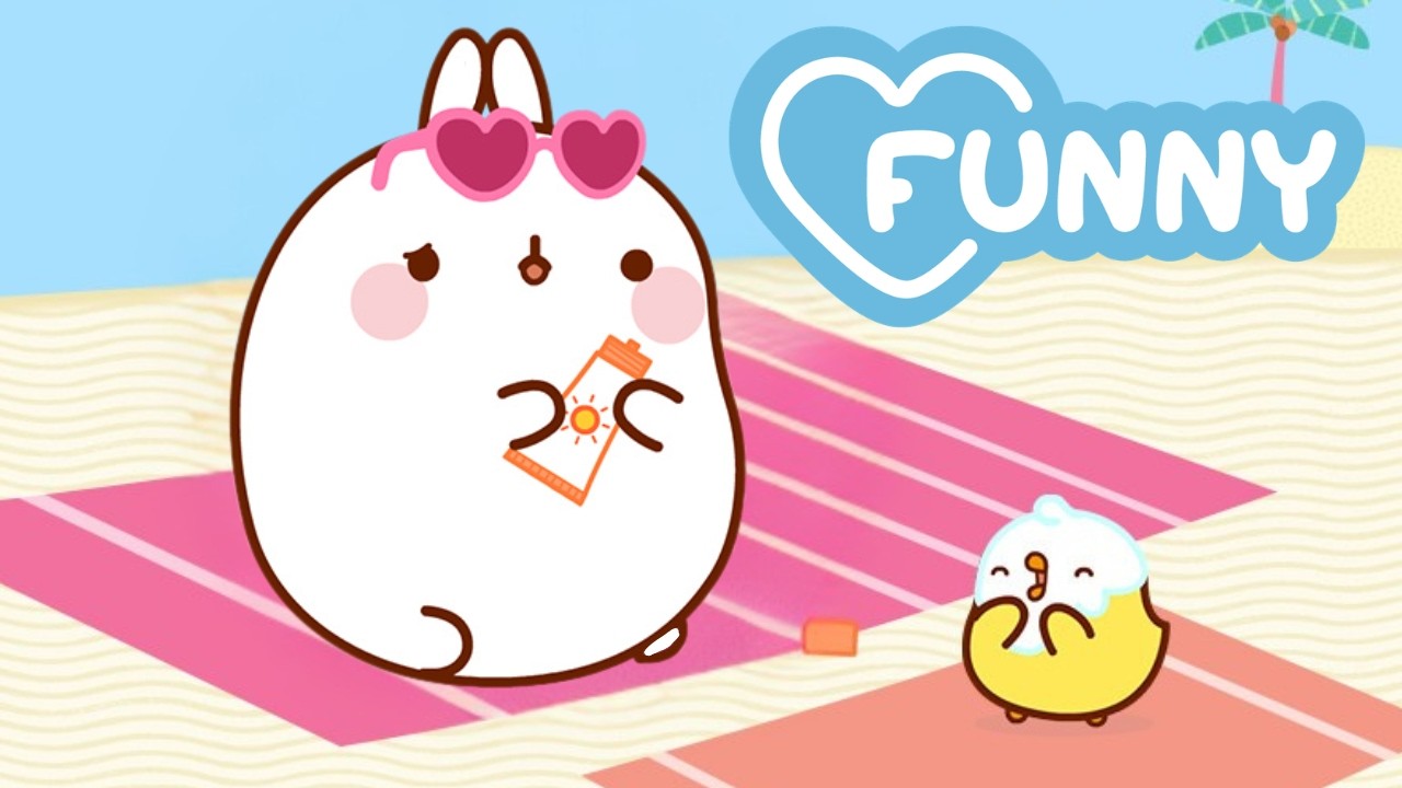 Summer Fails & Laughs 🍉🐰 Molang & Piu Piu’s Best Adventures