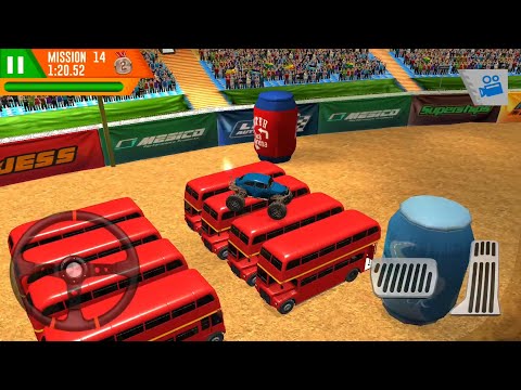 Monster Truck Arena Driver #1 - Fire Dept and Monster Trucks - Android Gameplay
