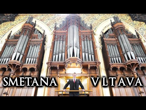 VLTAVA (MOLDAU) - SMETANA - ORGAN OF ROCHDALE TOWN HALL - JONATHAN SCOTT