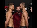 Calvin Kattar and Giga Chikadze face off before #UFCVegas46 ? | #Shorts