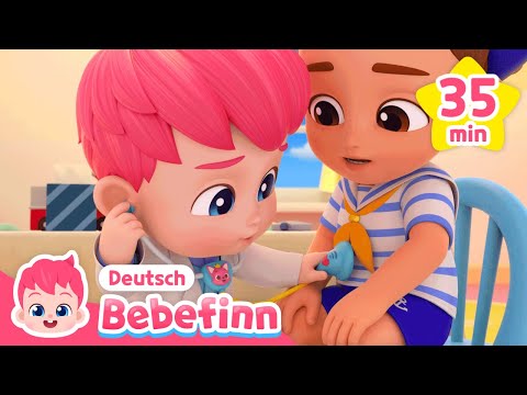 Autsch! Hilf mir, Doktor Bebefinn! 🩺 | Mix | Krankenhaus Spielen | Bebefinn Deutsch - Kinderlieder