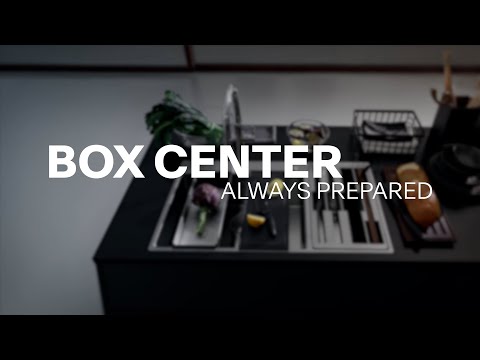 Franke Box Center Sink Stainless Steel - Complete - English