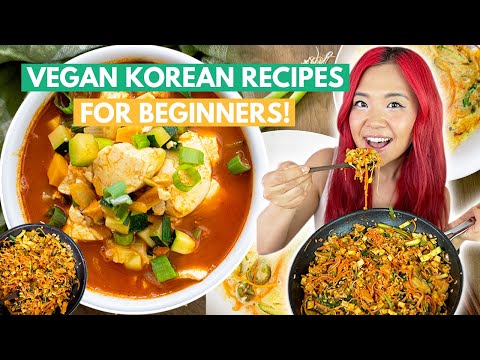 Beginner Friendly EASY Korean Vegan Recipes