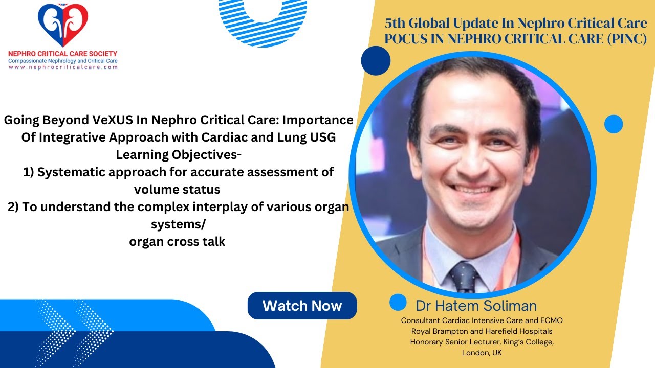 5th Global Update In Nephro Critical Care POCUS IN NEPHRO CRITICAL CARE (PINC)