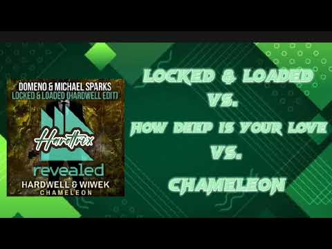 Locked & Loaded vs How Deep Is Your Love vs Chameleon (Hardwell Mashup) (HARDTRIX REMAKE)