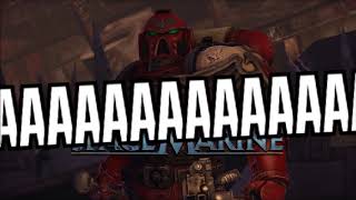 It&#39;s Russian Badger&#39;s &quot;FOR THE EMPEROR&quot; video except it is just Dawn of War 2 Voice Lines