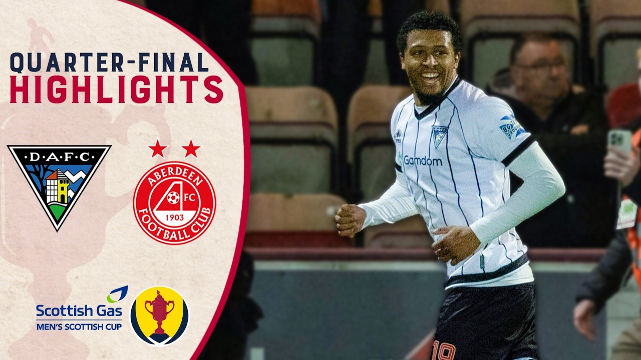 Dunfermline Athletic vs Aberdeen Highlights