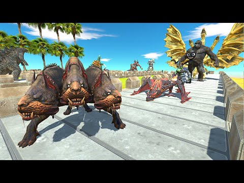 CERBERUS COCONUTISLAND DEATH RUN - Animal Revolt Battle Simulator