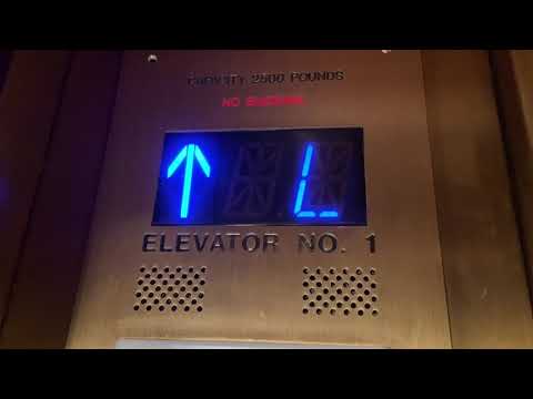 Fast & Beautiful Otis Series M2 Traction Elevators @ Beverly Wilshire Hotel, Beverly Hills, CA