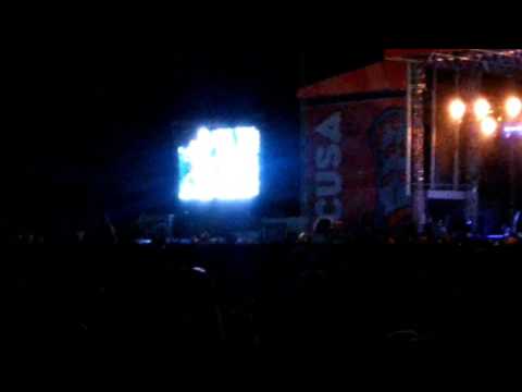 The Bear from Y100 WNCY giving his goodbye speech Country USA Oshkosh, WI 6/24/17