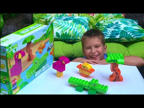 Safari LTD BiOBUDDi Lagoon Building Blocks Slime Play