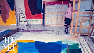 Helen Frankenthaler in her studio, 1967 | From the Vaults