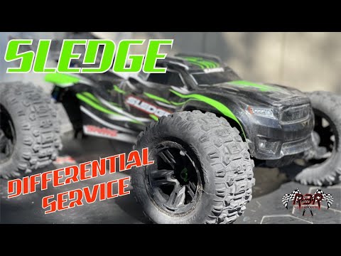 Traxxas SLEDGE | Differential Service