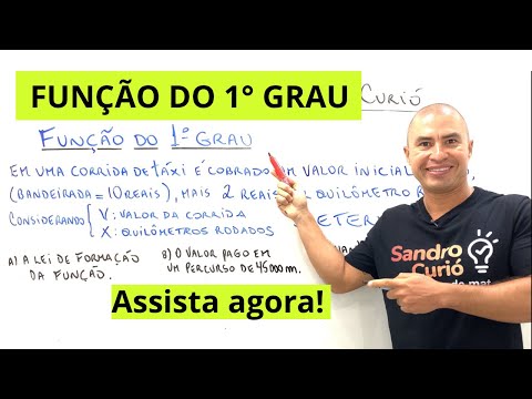 FUNÇÃO DO 1º GRAU | FÁCIL e RÁPIDO