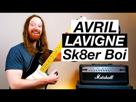 Sk8er Boi by Avril Lavigne - Guitar Lesson & Tutorial