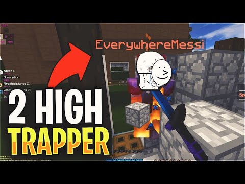 MAKING TWO-HIGH TRAPPER RAIDABLE *SALTY* | Minecraft HCF