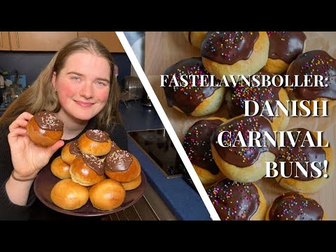 How to Make "Fastelavnsboller:" Danish Carnival Buns! Classic "Gammeldags" Version