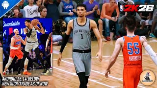 Download lagu NBA 2K20 - 2K26 Updated Roster | Updated Jersey | Gameplay | Spurs vs Thunder mp3