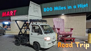 13 Hours in a Kei Truck—Hijet Road Trip from SC to CT!