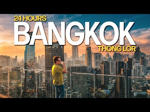 24 HOURS in BANGKOK’s MOST LUXURIOUS Neighborhood 🇹🇭 | Thong Lor
